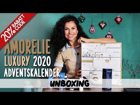 Rabattcode - 2020 Amorelie Luxury Adventskalender - Unboxing